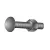 Chian Link Fencing Carriage Bolt, (L) 1-1/4" x (H) 5/16" | FG5114BOLT