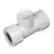 Sch 40 PVC Compression Tee 3/4" Compression x FPT Flo Control | CPT-0750-T