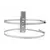 Expansion Tank Mounting Bracket, 13" Dia Galvanized Stainless Steel | QS-U