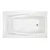 3660 PRO-FIT Drop-In or Alcove Bathtub, Fiberglass Whirlpool White | 6018_alt