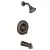 1-Handle Shower Trim Kit, Metal Eva Ts Posi Haf Spt, ORB | T2133ORB