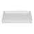 Durabase Rectangular Shower Floor, Fiberglass White | 3448M