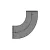 90 Degrees Short Sweep Elbow, 3" No-Hub Ductile Iron | 7128