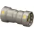 MPG COUPLER W/STOP PXP W/HNBR MEGAPRESS FOR GAS 3/4"