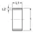 Ring, 1" Crimp Copper PureFlow | 43660