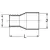 Adapter 3/4" x 3/4" Brass PureFlow Crimp Female Sweat | 72042Blf