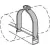 Anvil 4" Steel Rigid Conduit Clamp | 2400326209