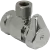 1-Piece Turn Angle Stop Brass 1/2" x 3/8" FIP x Compression | G2R17X C