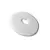 Copper Tubing, (OD) 5/8" White Plastic Escutcheon | 25712