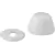 Round Cap, Plastic White, W/Washer Closet | 40035