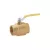 2-Piece Ball Valve Brass 1/2" Pex End | 754PX03LF