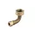 Dishwasher Elbow Connector, LF EL 3/8" X 3/4" FHT | 637B23HWP