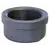Domestic Round Cap, 1" FNPT Ductile Iron Black | 318900602