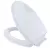 SOFTCLOSE Elongated Toilet Seat, Polypropylene White, Softclose Closet Sea | SS114