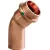 45 Degrees Elbow, 1" x 1" Press x Street Copper ProPress | 77058