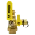 Webstone Ball Valve Brass 1-1/4" Full Port Forged | 50435