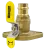 Webstone Ball Valve Pro-Connect Press Isolator Brass 1" Full Port Forged | 81404HV