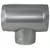 Ideal-Air Galvanized Tee Branch 10 in x 10 in x 8 in (6/Cs)