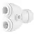 John Guest 2-Way Splitter - 3/8 in QC (10/pk)