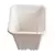 Active Aqua 12" x 12" Square White Pot, 12" Tall, case of 24