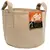 Dirt Pot Flexible Portable Planter, Tan, 10 gal, with handles