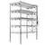 Fluence RAZR Modular Array 4-Tier Retail Kit, 12 48" Light Bars, 120-277V PSU2, DC Cabling for 8" Bar Spacing and Vertical 4-Tier Application, 2' Fixture Frames, Wire Hangers, 11" Dimming Cable, Single Retail Pack