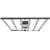 Fluence SPYDR 2x 47", PhysioSpec Indoor, 120-277V PS, No AC Cord, No DC Extension Cable, Lance Hangers, PS Bracket, Dimming Cable, Single Retail Pack