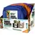 Smart Pot 12pc Colors 5gal Multi Purpose Large (4 Each Berry Blue, Violet & Mandarin Orange)