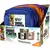 Smart Pot 12pc Colors 10gal Pepper & Veggie Grower (4 Each Berry Blue, Violet & Mandarin Orange)