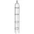 AGW 72" Tall Obelisk with Split Twist Black