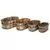 DeVault 8PC Wood Oval Planter Assortment