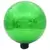 Gardener Select 10" Metallic Green Orb Glass Garden Globe
