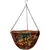 Gardener Select 14" Hanging Basket Coffee Fabric Color with Coco Liner 6/CS