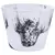 Gardener Select 10" Mixed Stone White and Black Planter