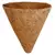 Gardener Select 12" Cone Coco Liner for Plaid Hanging Basket