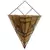 Gardener Select 12" Black Plaid Triangle Wall Basket 12"wx8"dx17"h 6/CS