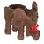 Gardener Select 9.5" Large Straw Elephant Topiary 6/CS