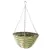 Gardener Select 12" Plastic Round Hanging Basket Tan/Light Green/Green 24/CS