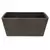 Gardener Select 10" Rectangle Balcony Planter Light Grey