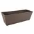 Gardener Select 19" Rectangle Balcony Planter Chocolate