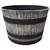 Gardener Select 12" Nat Whiskey Brl Round Planter 12/CS