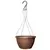 Grower Select 12.00 Dune Hanging Basket with Hanger Warm Copper 50/CS