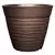 Grower Select 12.00 Dune Flat Rim Planter Warm Copper 25/CS