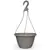 Grower Select 11.00 Zealand Hanging Basket Cool Grey 50/CS, 11in OD x 6.34in H, 1.55 Gallons