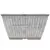 Grower Select 14.87 Whale Tail Window Box Cappuccino W/White 20/CS, 14.87in OD x 8.94in BD x 7.07in H, 2.48 Gallons