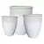 MCarr 6pc Aquapot Planter Pallet Volcanic White