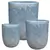 MCarr 12PC Tall Round Pltr Volcanic Peacock