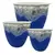 MCarr 3pc Flat Rim Planter Pallet Volcanic Light Blue