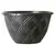 Grower Select 12.00 Lattice Hanging Basket Black w/ Gold Brush w/ 18.00 4-Strand Hanger 50/CS