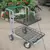 GS Nesting Shopping Cart w/o Child Seat (Assembly Required) w/ Flat Free Wheels